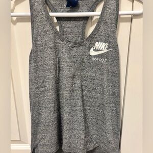 Nike Women's Heather Gray Tank Top